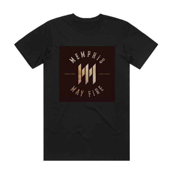 Memphis May Fire Unconditional Deluxe Edition Album Cover T-Shirt Black