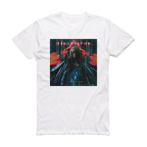 Benedictum Uncreation Album Cover T-Shirt White