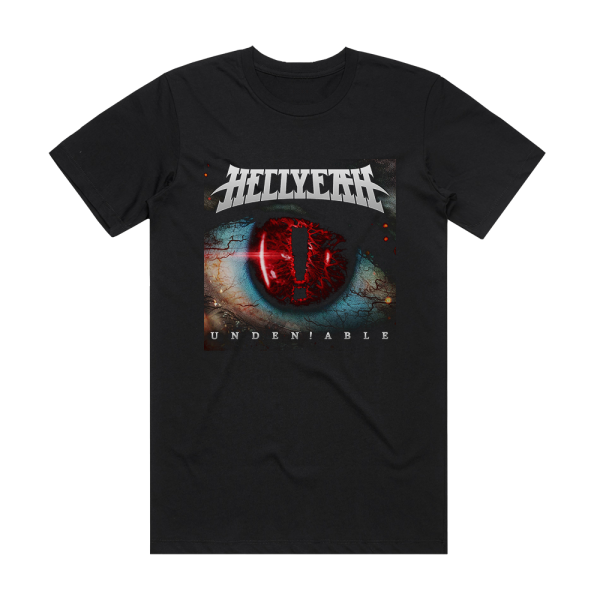 Hellyeah Undenable 1 Album Cover T-Shirt Black