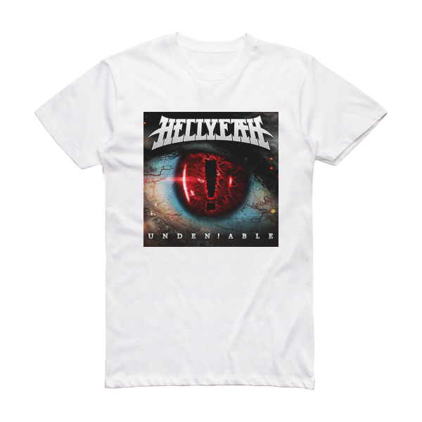 Hellyeah Undenable 1 Album Cover T-Shirt White