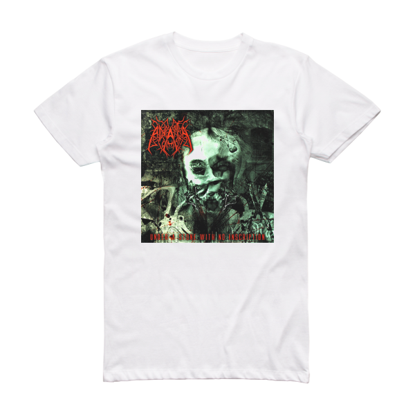 Anata Under A Stone With No Inscription Album Cover T-Shirt White