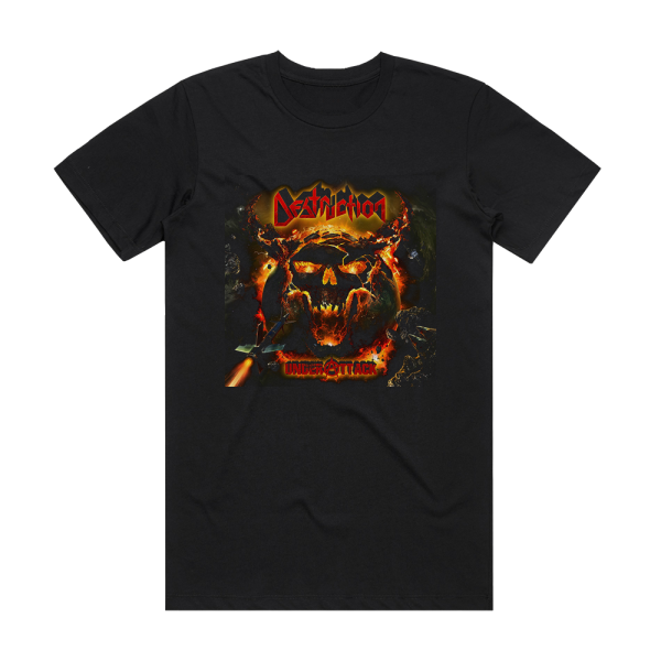 Destruction Under Attack Album Cover T-Shirt Black