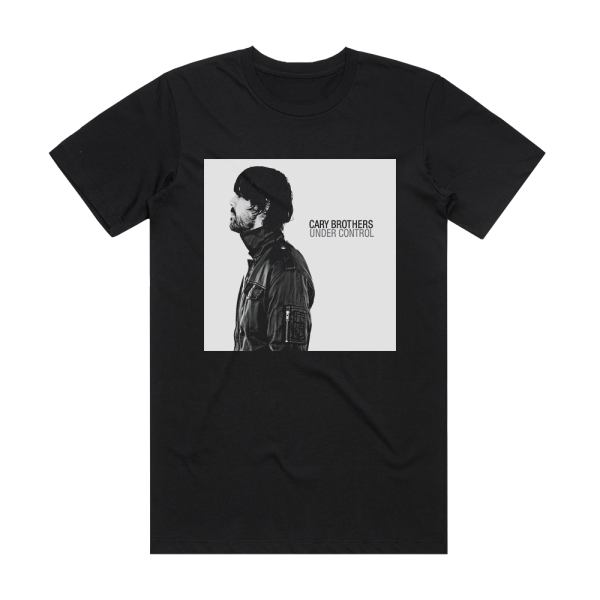 Cary Brothers Under Control Album Cover T-Shirt Black