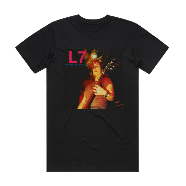 L7 Under The Covers Album Cover T-Shirt Black