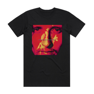John Wesley Under The Red And White Sky Album Cover T-Shirt Black