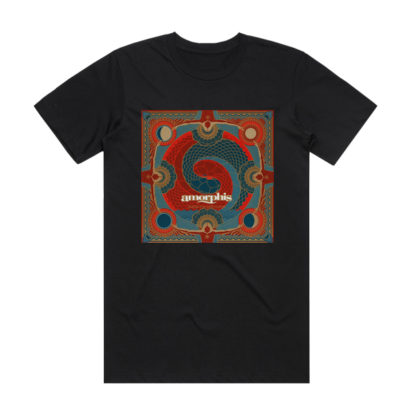 Amorphis Under The Red Cloud 2 Album Cover T-Shirt Black