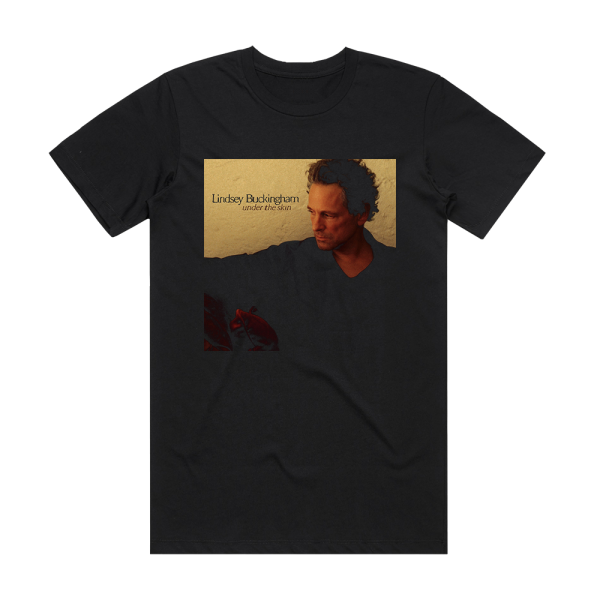 Lindsey Buckingham Under The Skin Album Cover T-Shirt Black