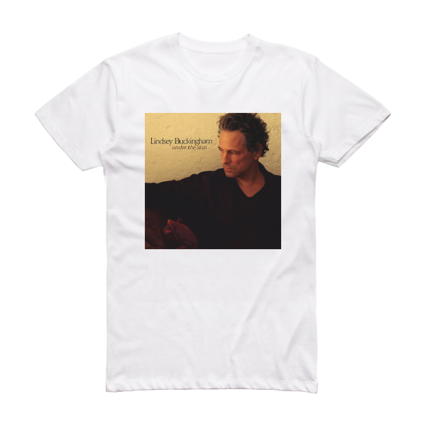 Lindsey Buckingham Under The Skin Album Cover T-Shirt White