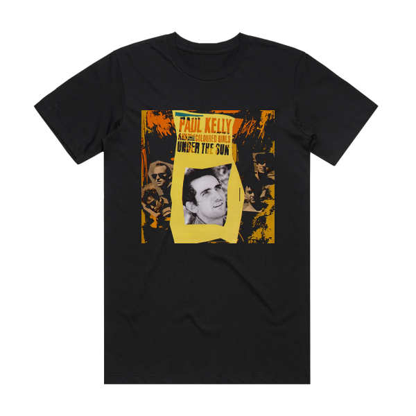 Paul Kelly and The Messengers Under The Sun Album Cover T-Shirt Black