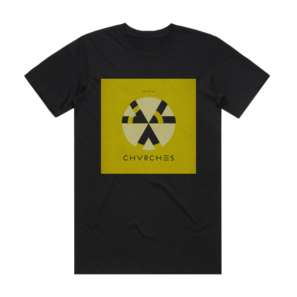 CHVRCHES Under The Tide Album Cover T-Shirt Black