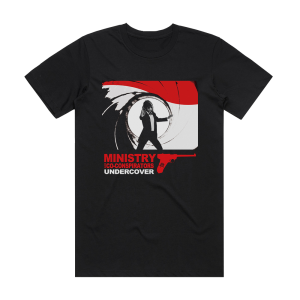 Ministry and Co-Conspirators Undercover Album Cover T-Shirt Black