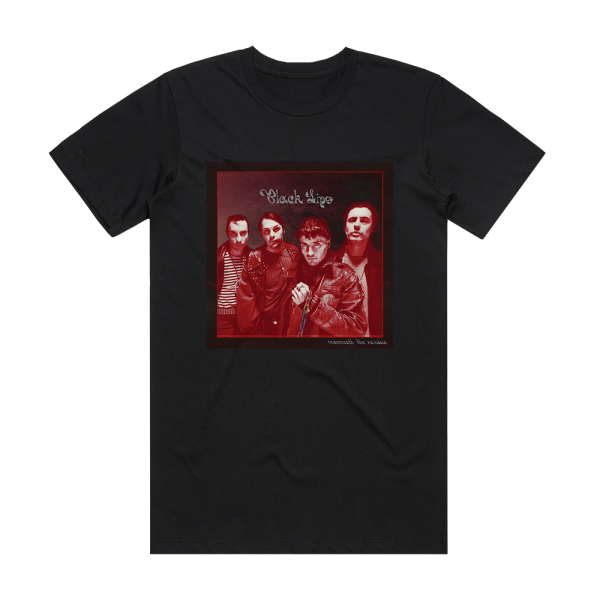 Black Lips Underneath The Rainbow Album Cover T-Shirt Black
