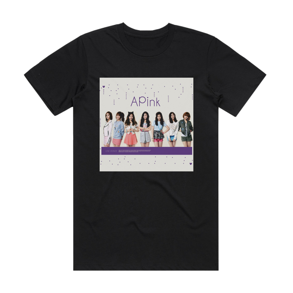 APink Une Anne Album Cover T-Shirt Black