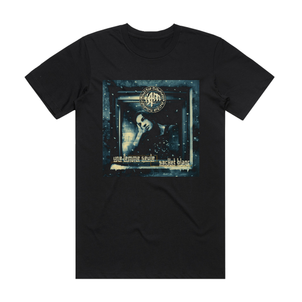 IAM Une Femme Seule Sachet Blanc Album Cover T-Shirt Black