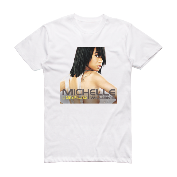 Michelle Williams Unexpected Album Cover T-Shirt White