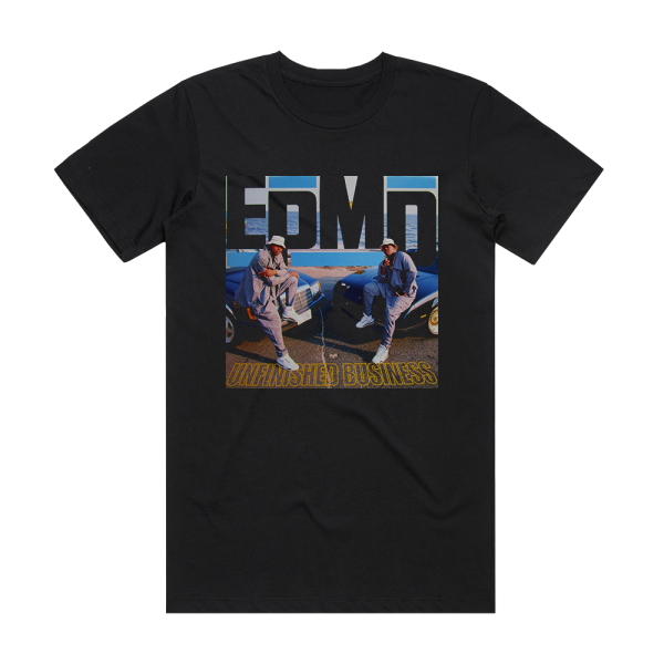 EPMD Unfinished Business Album Cover T-Shirt Black