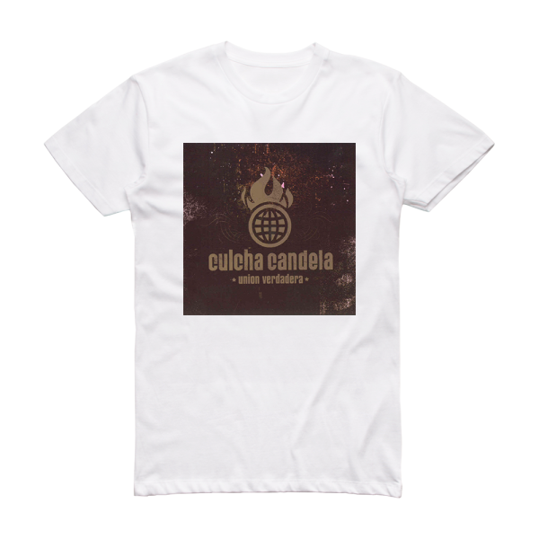 Culcha Candela Union Verdadera Album Cover T-Shirt White