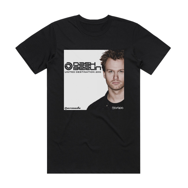 Dash Berlin United Destination 2010 Album Cover T-Shirt Black