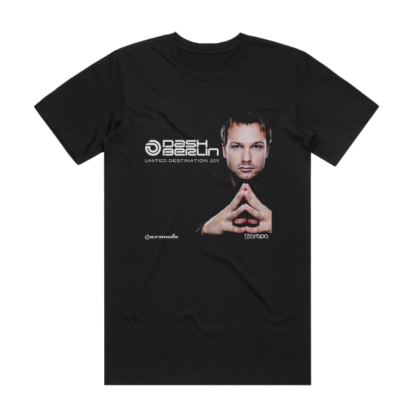 Dash Berlin United Destination 2011 Album Cover T-Shirt Black