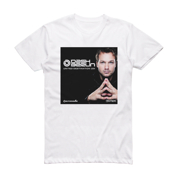 Dash Berlin United Destination 2011 Album Cover T-Shirt White
