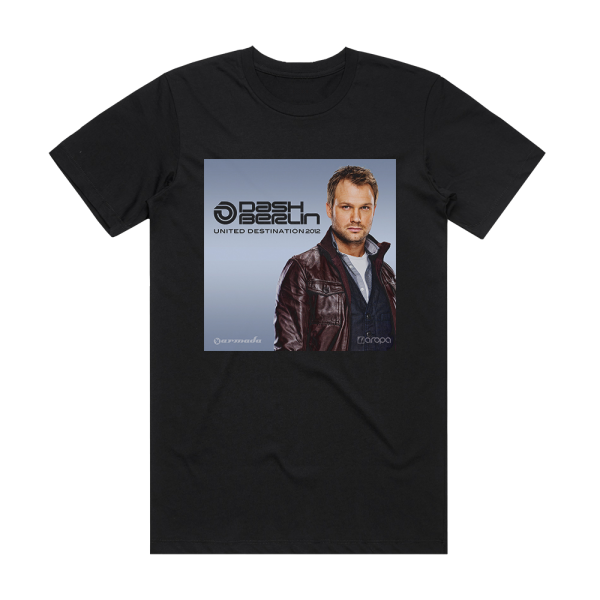 Dash Berlin United Destination 2012 Album Cover T-Shirt Black