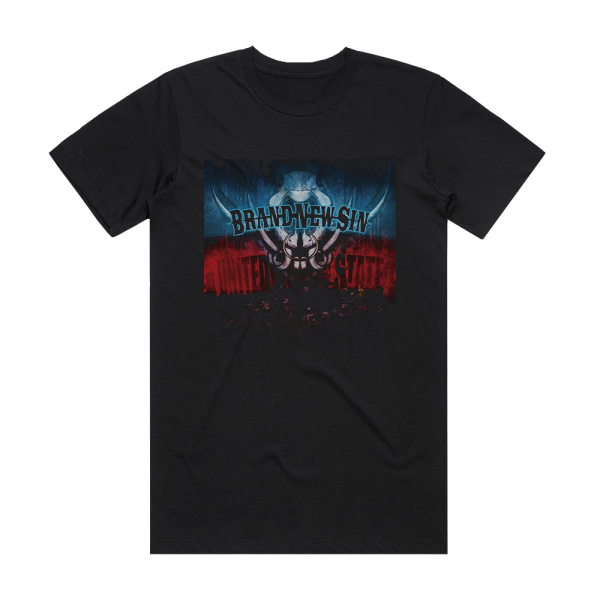 Brand New Sin United State Album Cover T-Shirt Black