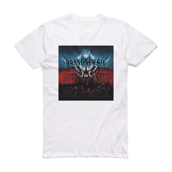 Brand New Sin United State Album Cover T-Shirt White