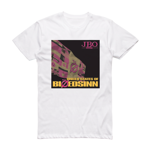 J B O United States Of Bledsinn Album Cover T-Shirt White