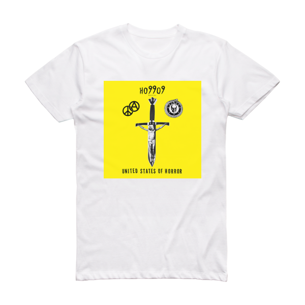 Ho99o9 United States Of Horror Album Cover T-Shirt White