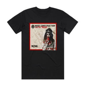 Miss Construction United Trash The Z Files Album Cover T-Shirt Black