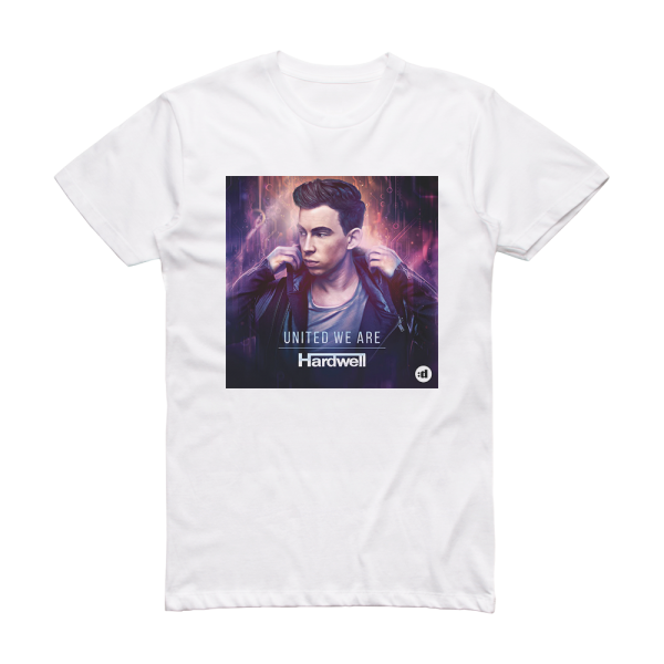 Hardwell United We Are Album Cover T-Shirt White