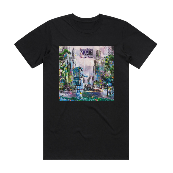 Armin van Buuren Universal Religion Chapter 7 Album Cover T-Shirt Black