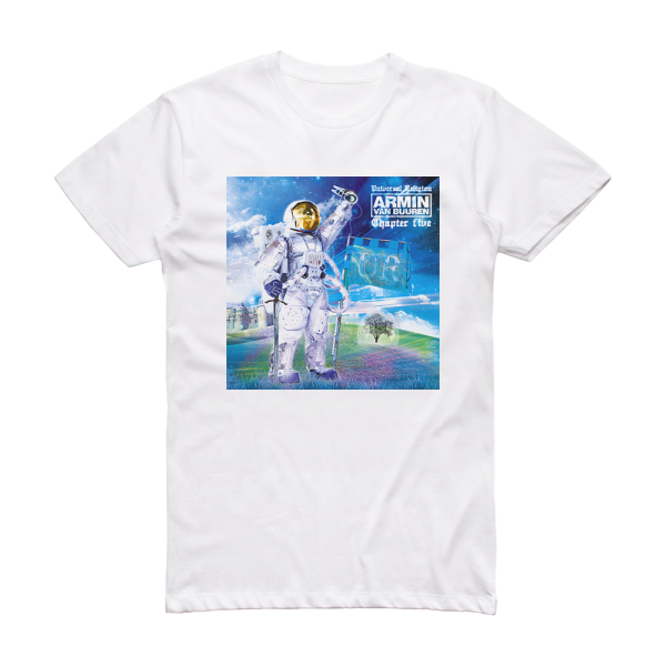 Armin van Buuren Universal Religion Chapter Five 1 Album Cover T-Shirt White