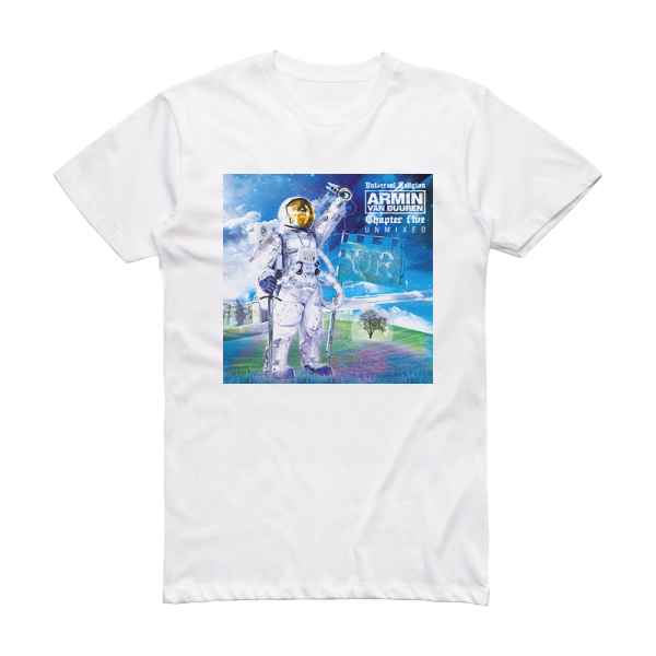 Armin van Buuren Universal Religion Chapter Five 2 Album Cover T-Shirt White