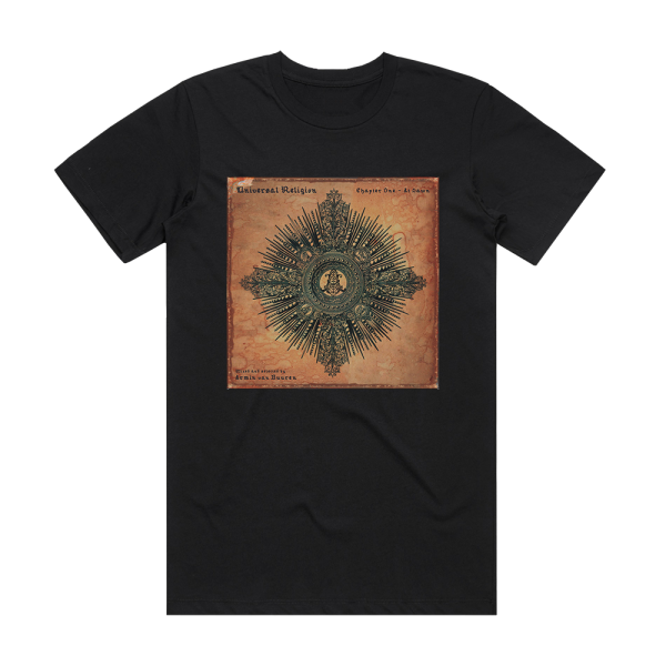 Armin van Buuren Universal Religion Chapter One Album Cover T-Shirt Black