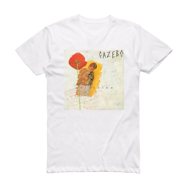 Gazebo Univision 1 Album Cover T-Shirt White