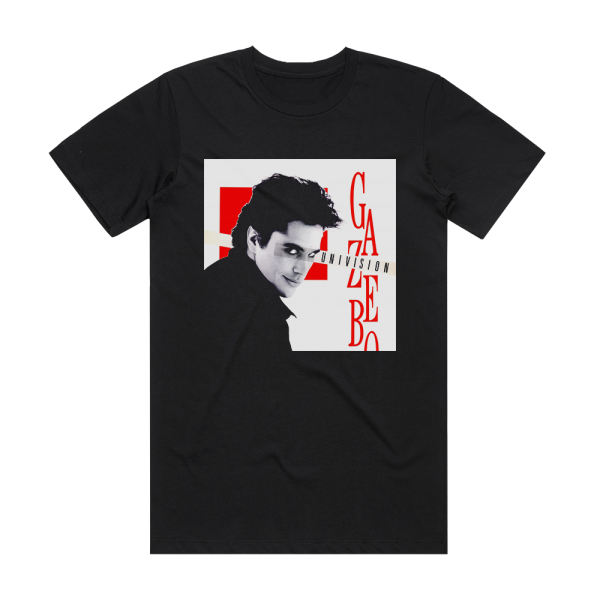 Gazebo Univision 2 Album Cover T-Shirt Black