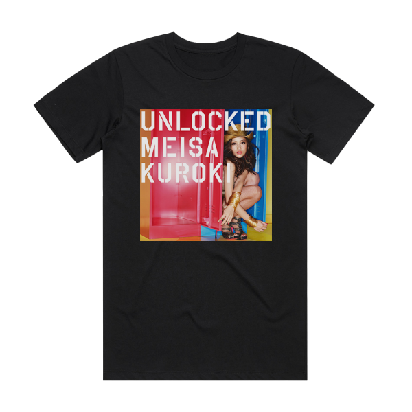 Meisa Kuroki Unlocked 1 Album Cover T-Shirt Black