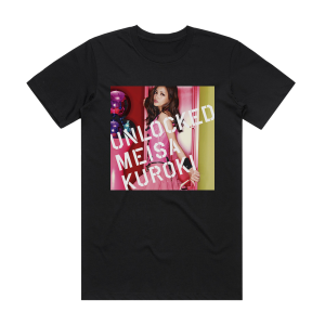 Meisa Kuroki Unlocked 2 Album Cover T-Shirt Black