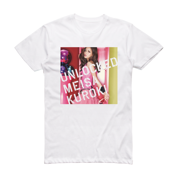 Meisa Kuroki Unlocked 2 Album Cover T-Shirt White