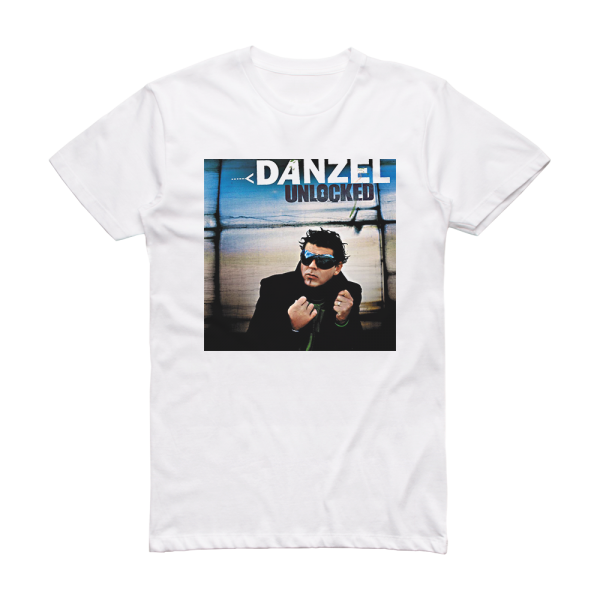 Danzel Unlocked Album Cover T-Shirt White