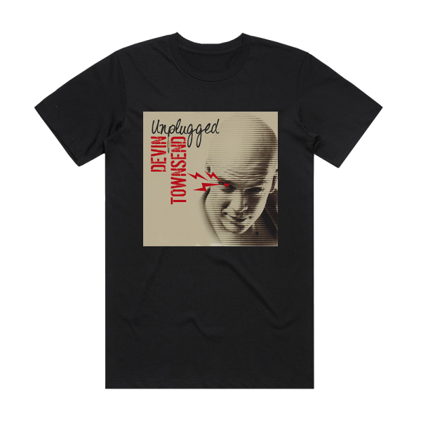 Devin Townsend Unplugged Album Cover T-Shirt Black