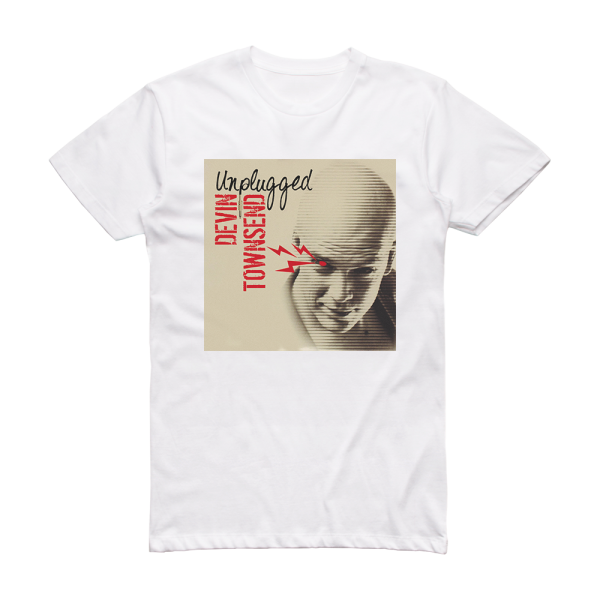 Devin Townsend Unplugged Album Cover T-Shirt White