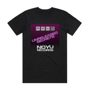 Ayla Unreleased Secrets Album Cover T-Shirt Black