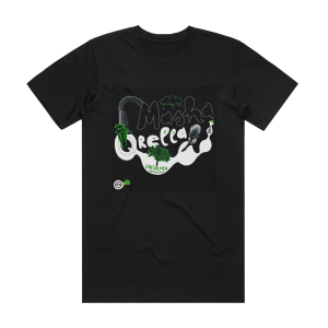 Masha Qrella Unsolved Remained Album Cover T-Shirt Black