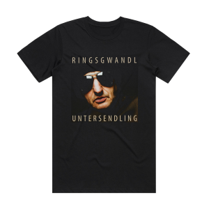 Georg Ringsgwandl Untersendling Album Cover T-Shirt Black