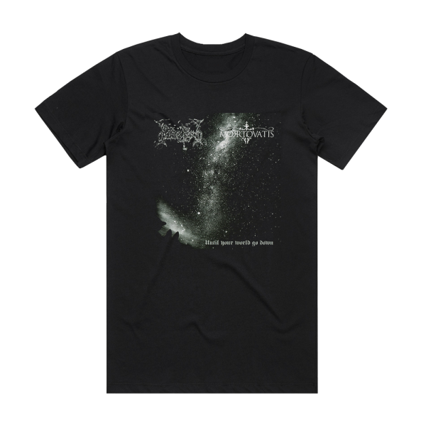 Dodsferd Until Your World Go Down Album Cover T-Shirt Black