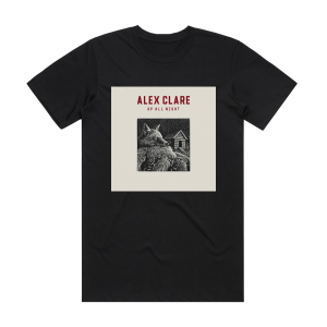 Alex Clare Up All Night 1 Album Cover T-Shirt Black