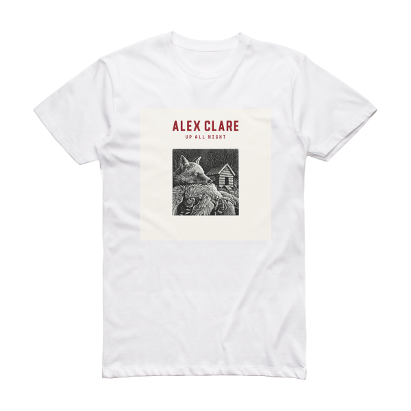Alex Clare Up All Night 1 Album Cover T-Shirt White