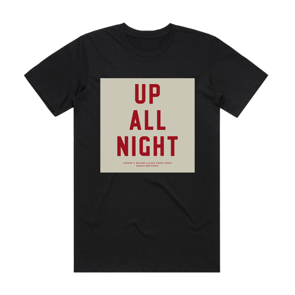 Alex Clare Up All Night 2 Album Cover T-Shirt Black